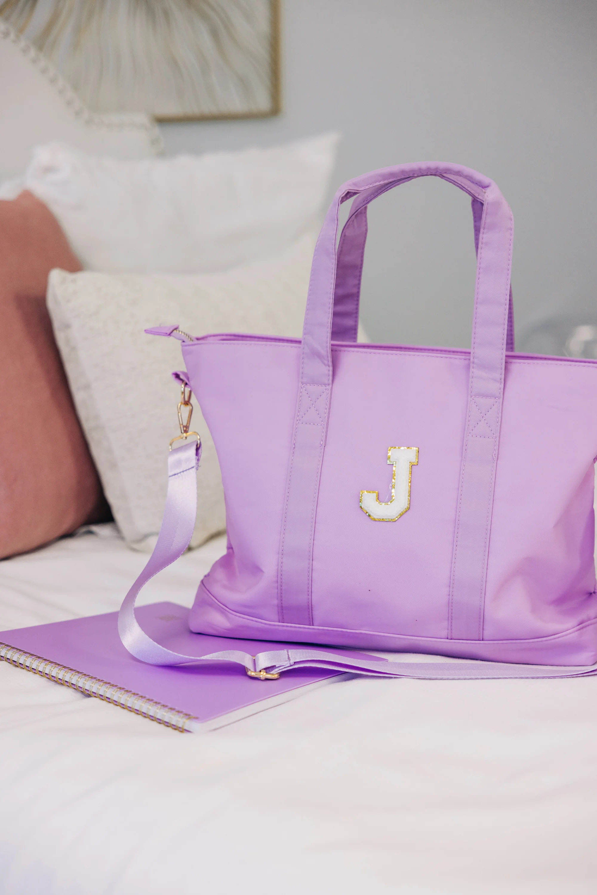 All You Need Varsity Tote